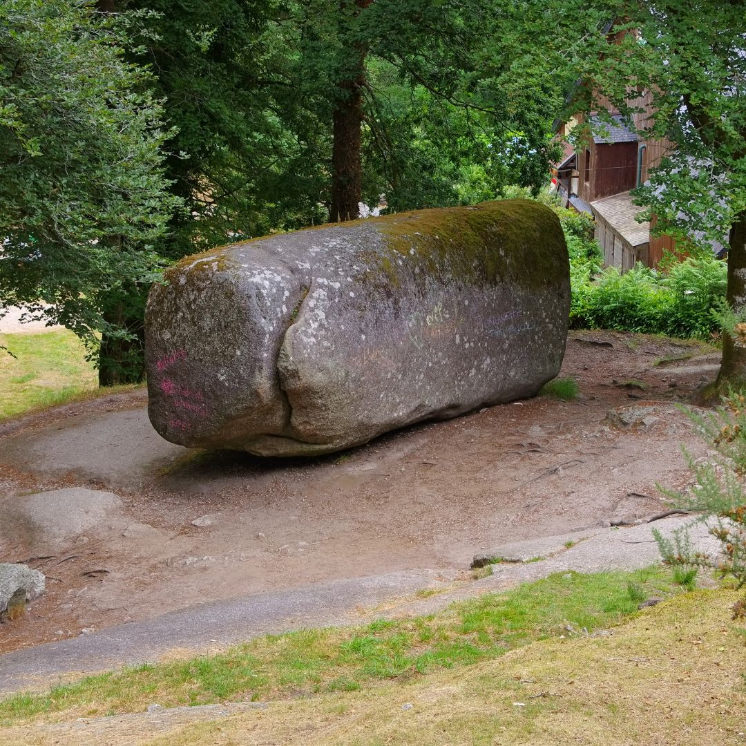 Finistere Huelgoat Roche tremblante