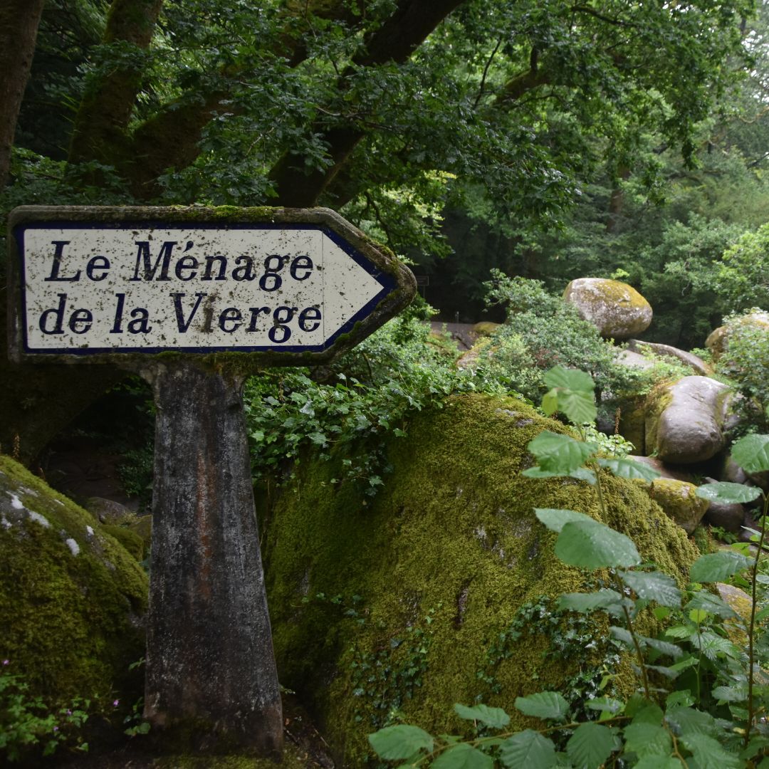 Finistere Huelgoat ménage de la vierge