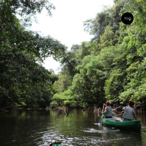 Guyane française canoe