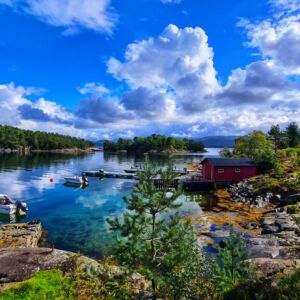 Norvège Bergen fjords maison2