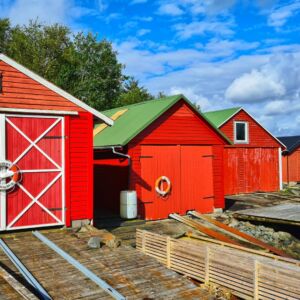 Norvège Bergen maison fjords