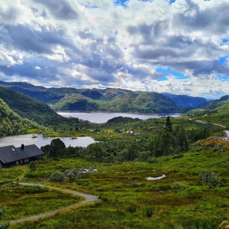 Norvège Bergen région montagne